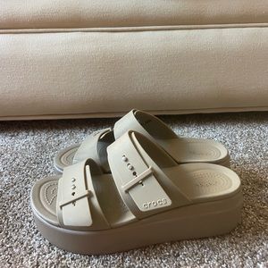 Platform Croc sandals